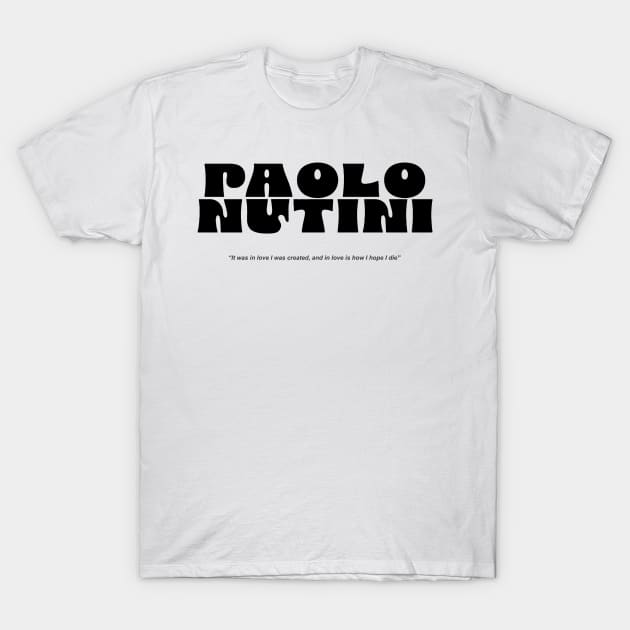 Paolo Nutini T-Shirt by Abiarsa